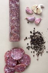 Garlic and Black Pepper Salami