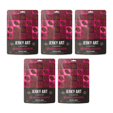 Marsh Pig Red Wine & Black Pepper Jerky 5 pack
