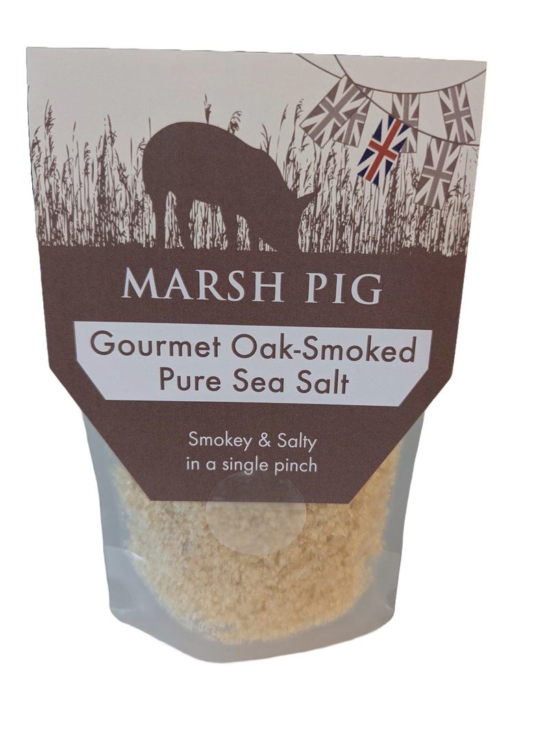 Gourmet Oak Smoked Pure Sea Salt