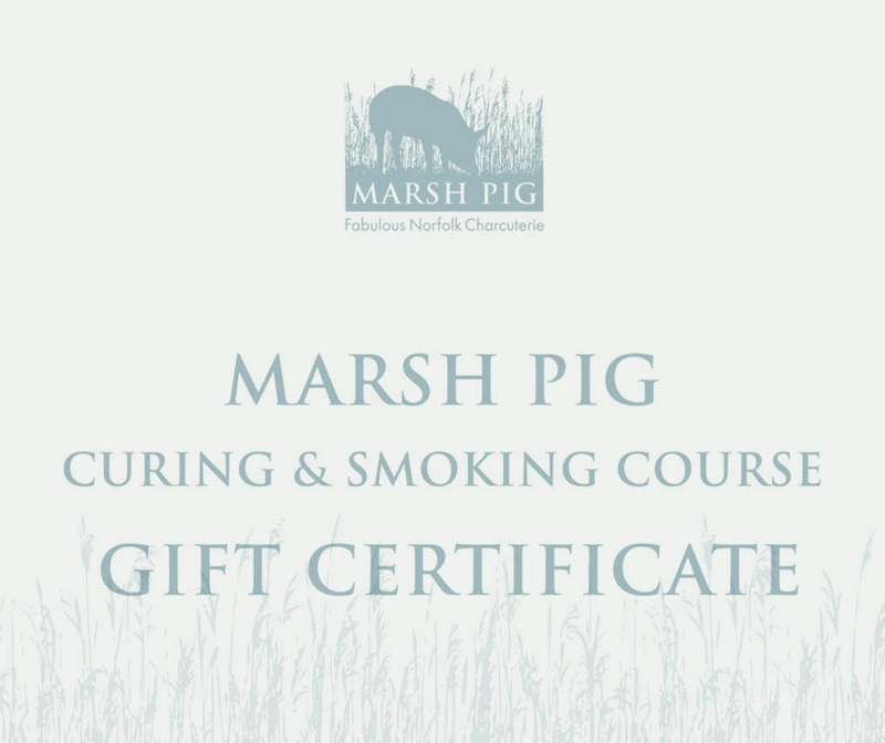 Meat Curing & Smoking Course (GIFT CERTIFICATE)